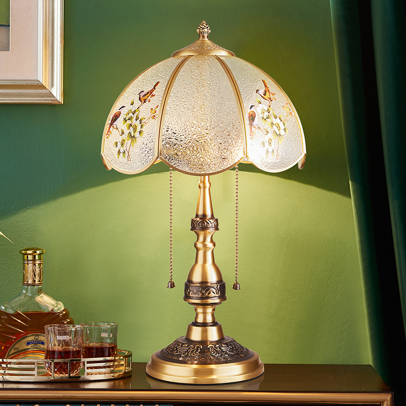 卧室床头灯美式复古装饰