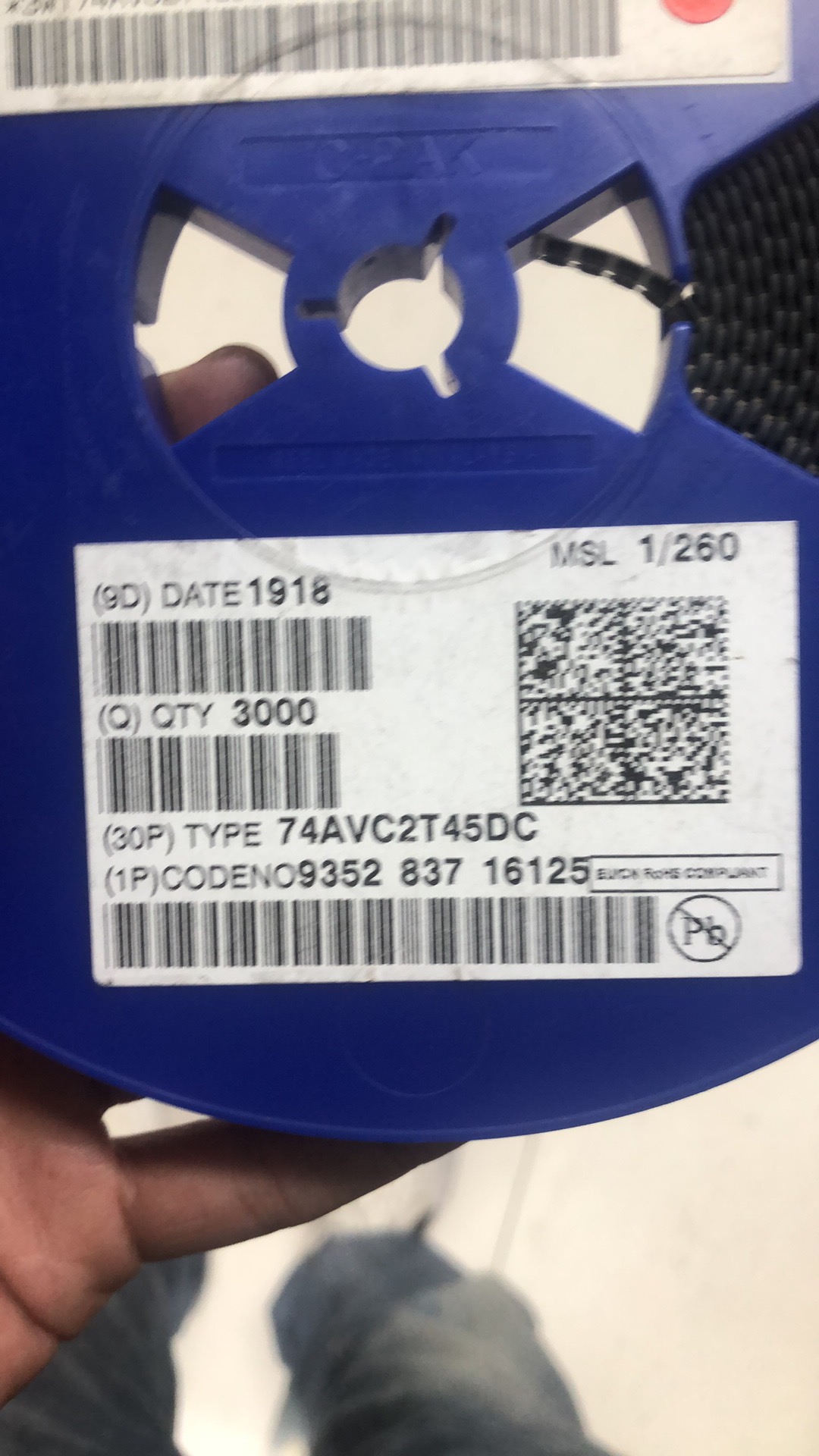 74AVC2T45DC原装正品 丝印B45