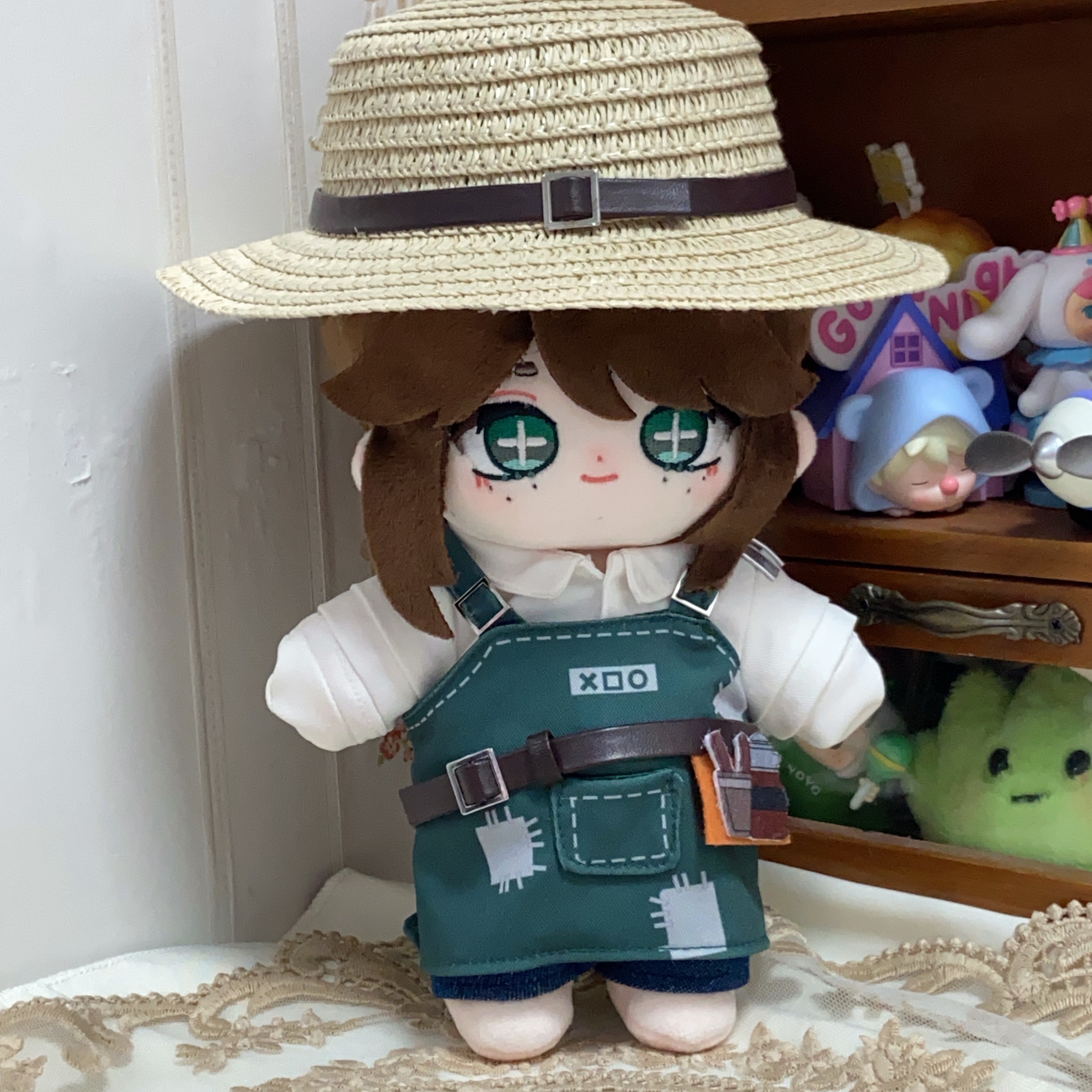 园丁20cm棉花娃娃衣艾玛伍兹第五人格系列有骨架原创同人玩偶礼物