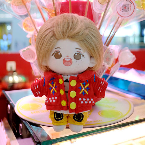 中国秋日枫叶属性20cm娃衣电