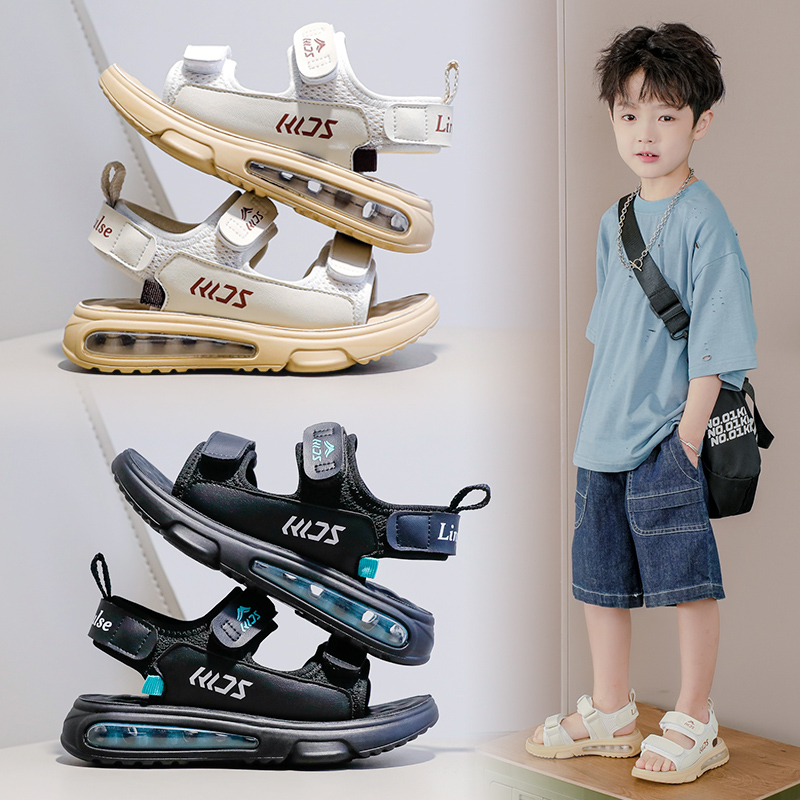 儿童凉鞋男童夏款2025新款男款夏季男孩中大童运动轻便夏天鞋子潮