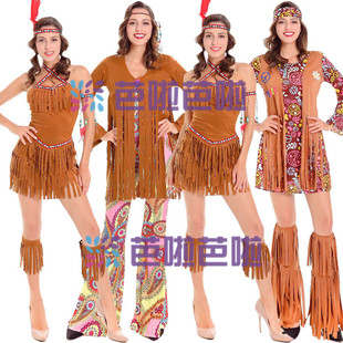 万圣节服装 埃及公主艳后衣服cos舞会古罗马成人吉普寨服装