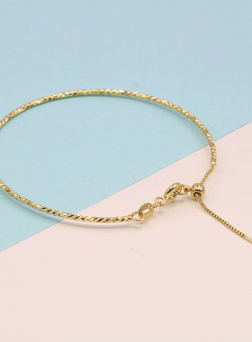 仿真金细款婚礼手饰手串调节长度