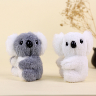 可爱考拉小挂件毛绒玩具仿真玩偶树袋熊迷你背包挂饰儿童礼物抓机