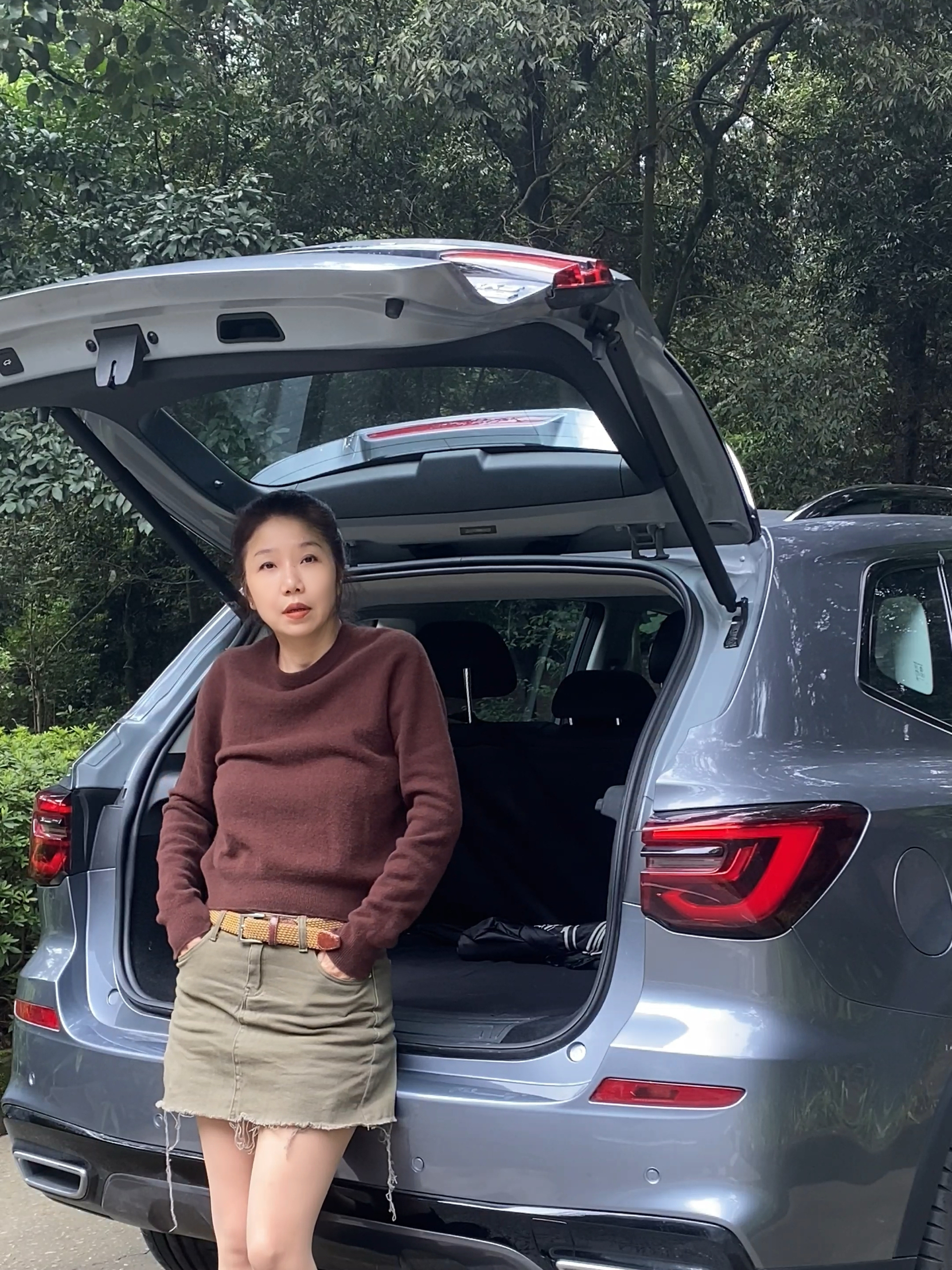 跨境三季无缝圆领宽松套头100%羊毛衫长袖纯色极简风叠穿上衣女