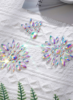 乳贴亚克力钻贴胸前装饰音乐节水钻贴树脂玻璃钻单颗钻贴水晶