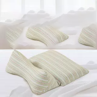 【下单立减50】枕头荞麦壳三角连体枕家用护颈椎助睡眠牵引枕Y02