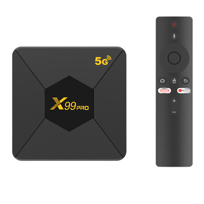 X99 PRO机顶盒 Android 13 TV Box H313 双频5G WIFI蓝牙 2GB/8gb
