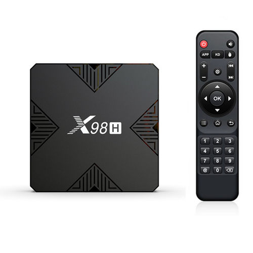 X98H 机顶盒 H618 安卓12.0 4GB/32GB 高清双频WIFI6+BT5.0 TVB O
