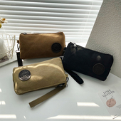 新款 男士 手拿包帆布包多层男包潮休闲小包包女轻便手拎包零钱包