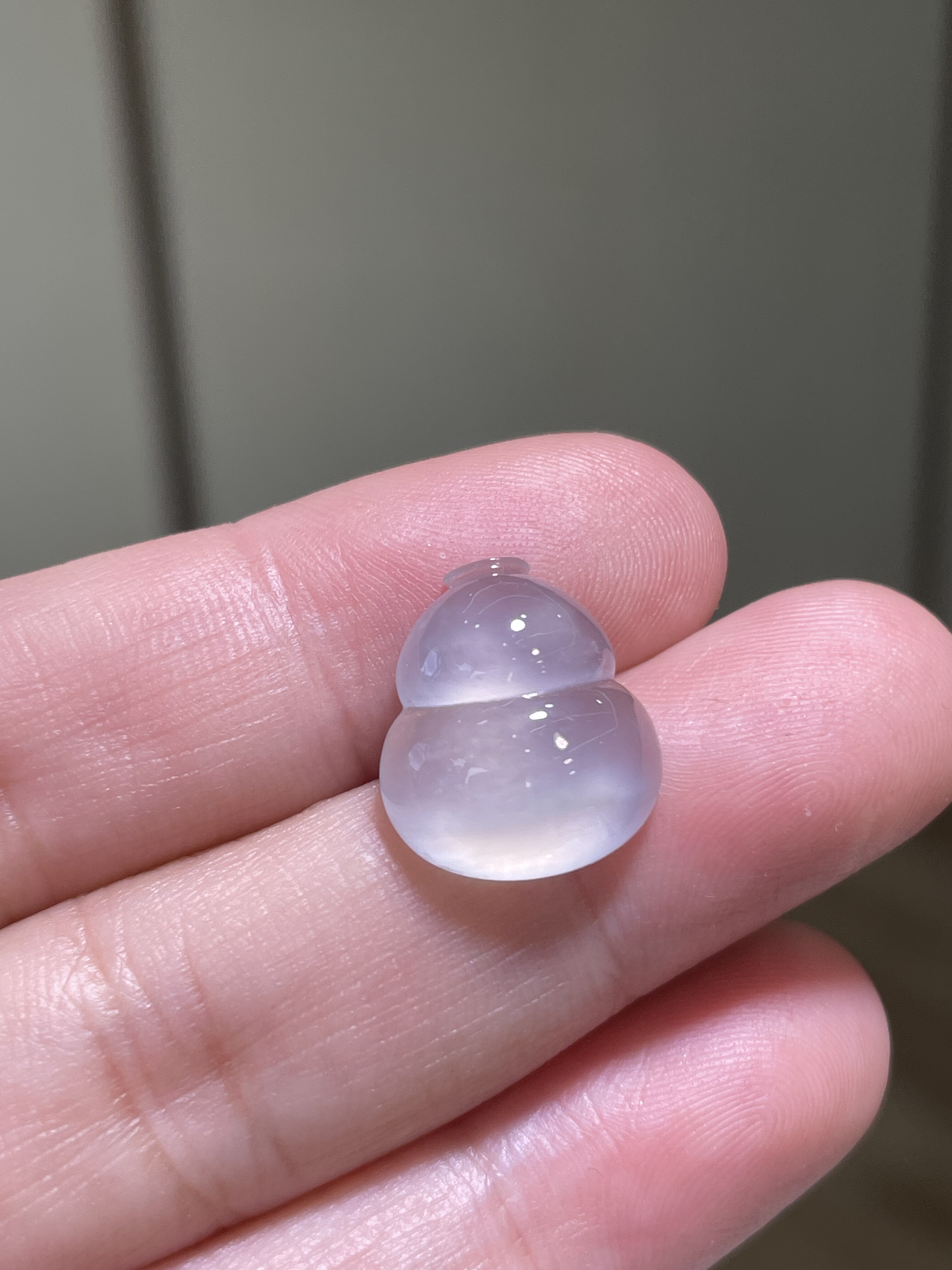 小邱翡翠珠宝 天然缅甸翡翠冰种起光葫芦1119