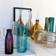 彩色玻璃花瓶乔迁礼品样板间装 每周一三五上新 简约欧式 饰摆件I5