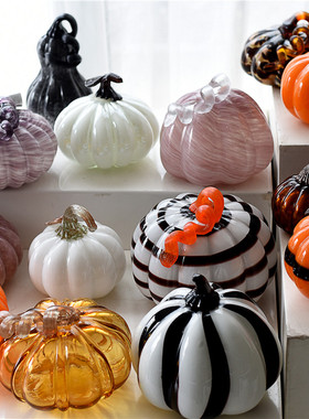 雏禾玻璃装饰品田园风家居摆件