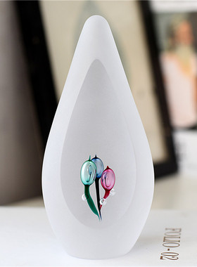 雏禾玻璃摆件简约现代家居装饰品