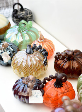 雏禾玻璃摆件法式田园风家居装饰