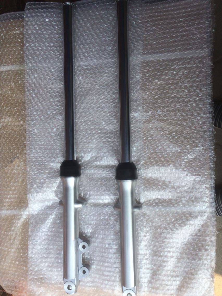 适用轻骑铃木摩托车骏龙QS125-2-2A新俊龙GS125R前减震 前叉