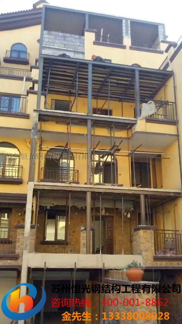 苏州钢结构货架平台钢结构走廊户外钢结构楼梯图片
