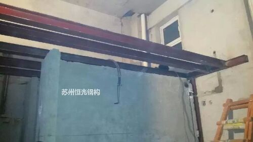 苏州钢结构楼梯焊接制作工字型钢钢结构加层制作