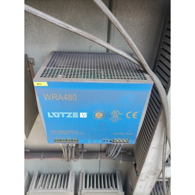 德国LUTZE吕策WRA480-24开关电源,原装拆机,功能