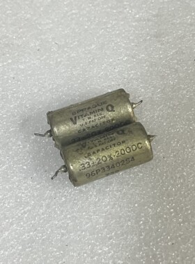 拆机 美国SPRAGUE VQ 0.33UF 200V DC