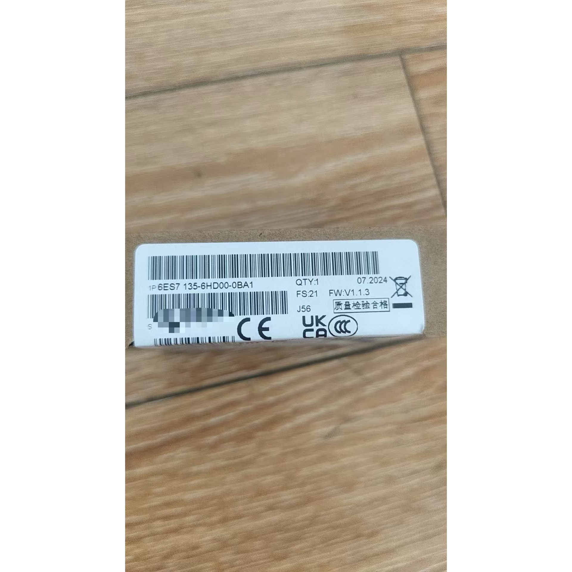6ES7135-6HD00-0BA1原装正品现货未拆封