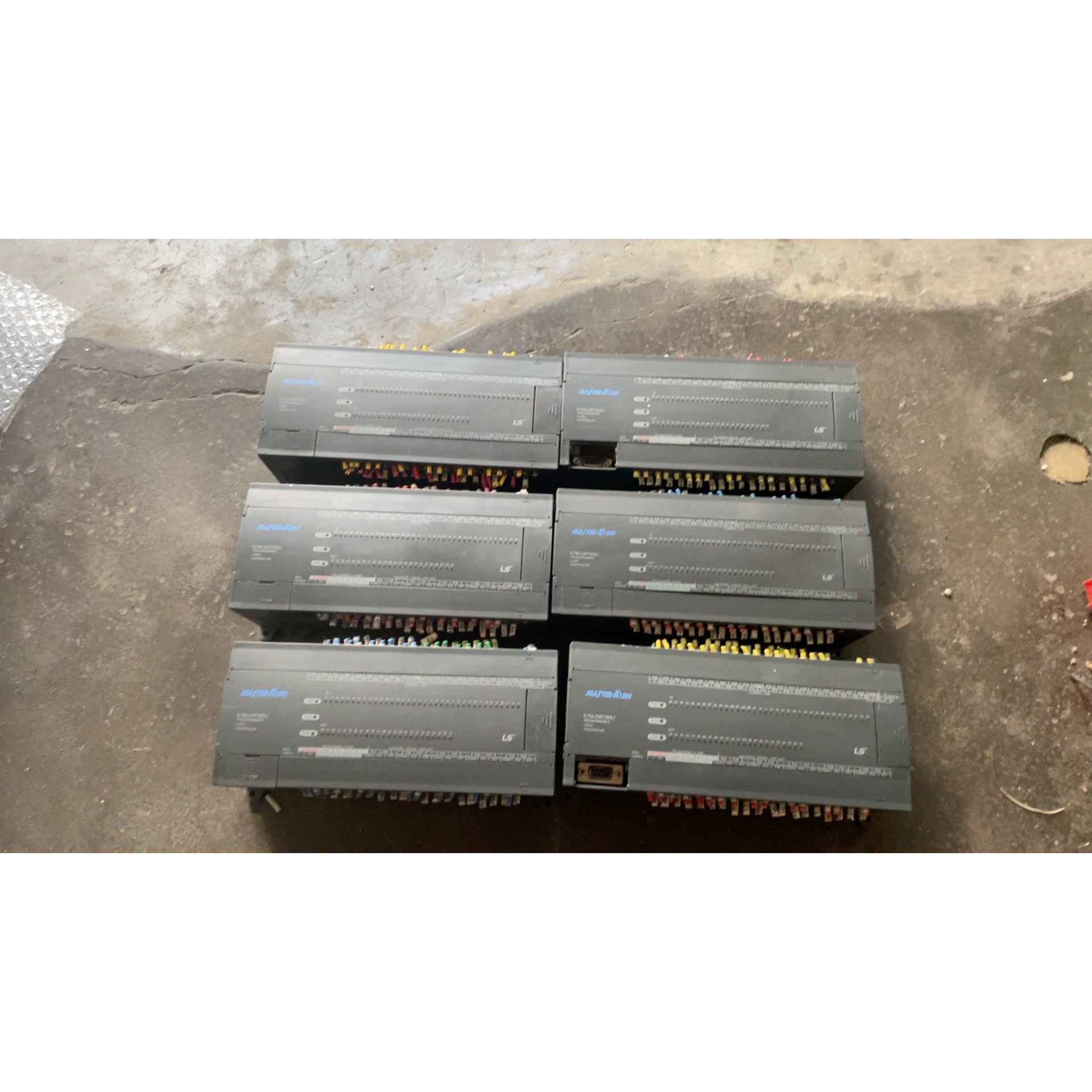 韩国拆机LS产电PLC,K7M-DRT60U成色如图,二手拆