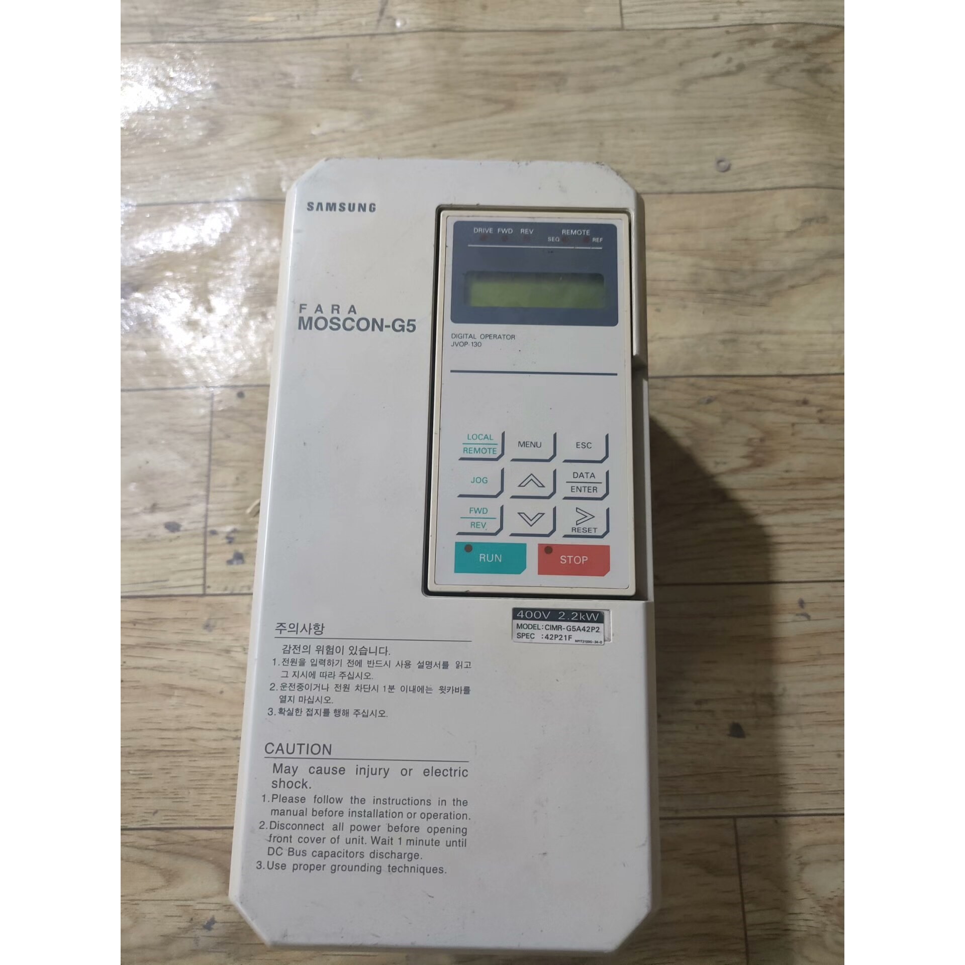 原装拆机安川变频器CIMR-G5A42P2