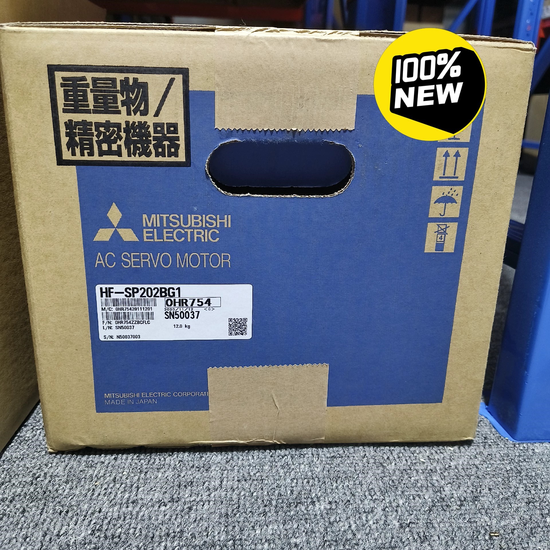 全新伺服电机 HF-SP202BG1,日本原装进口,未拆