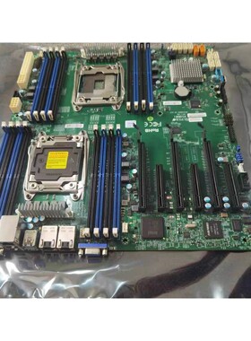 超微服务器主板X10DRI双路X99 c602 成色新支持M