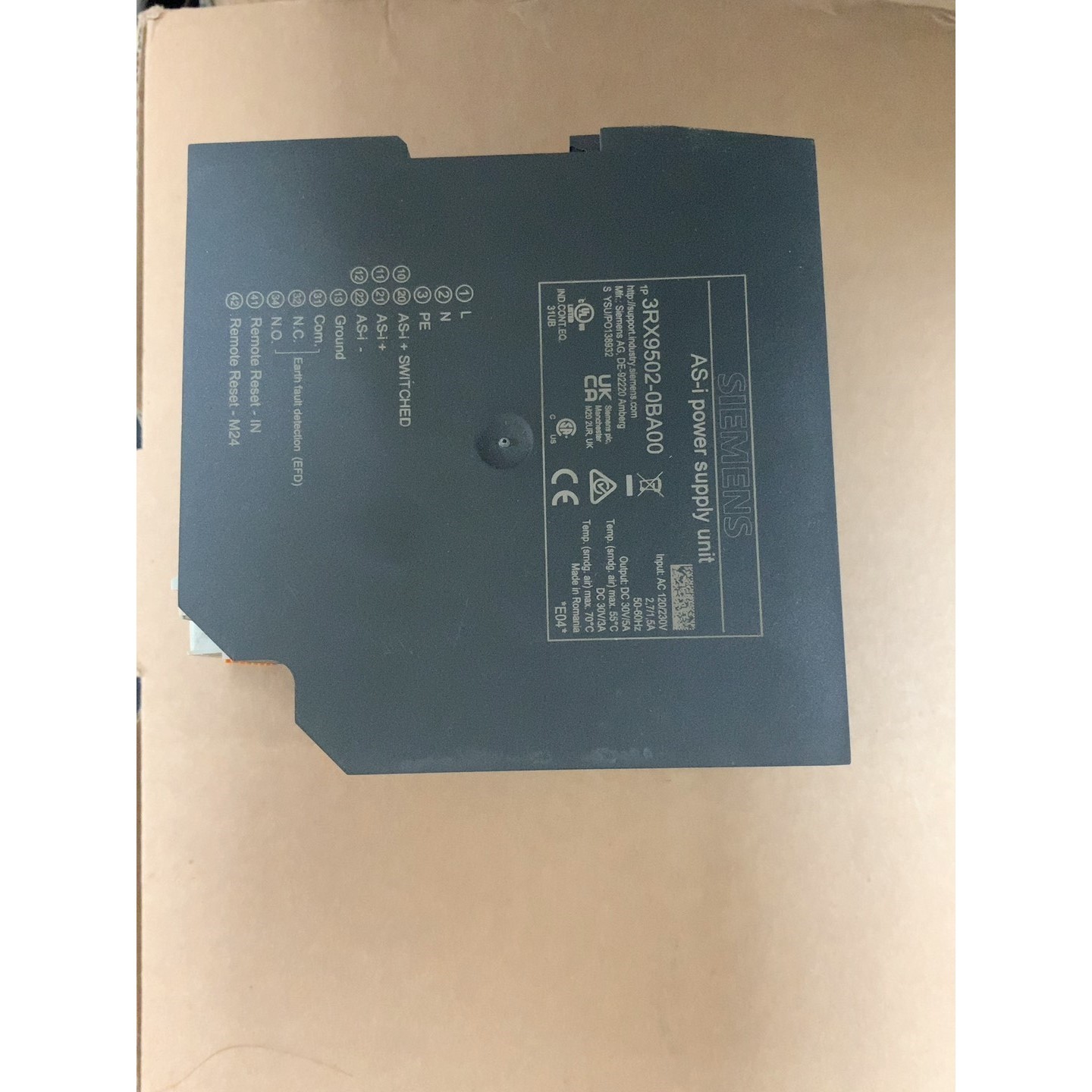 电源模块 3RX9502-0BA00 全新原装