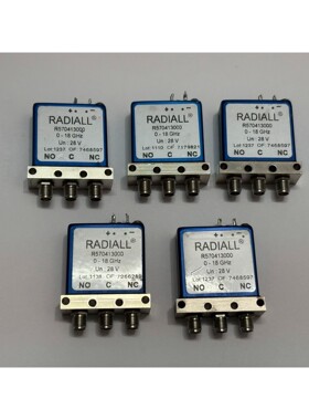 Radiall R570413000,复位式正负极射频开关,
