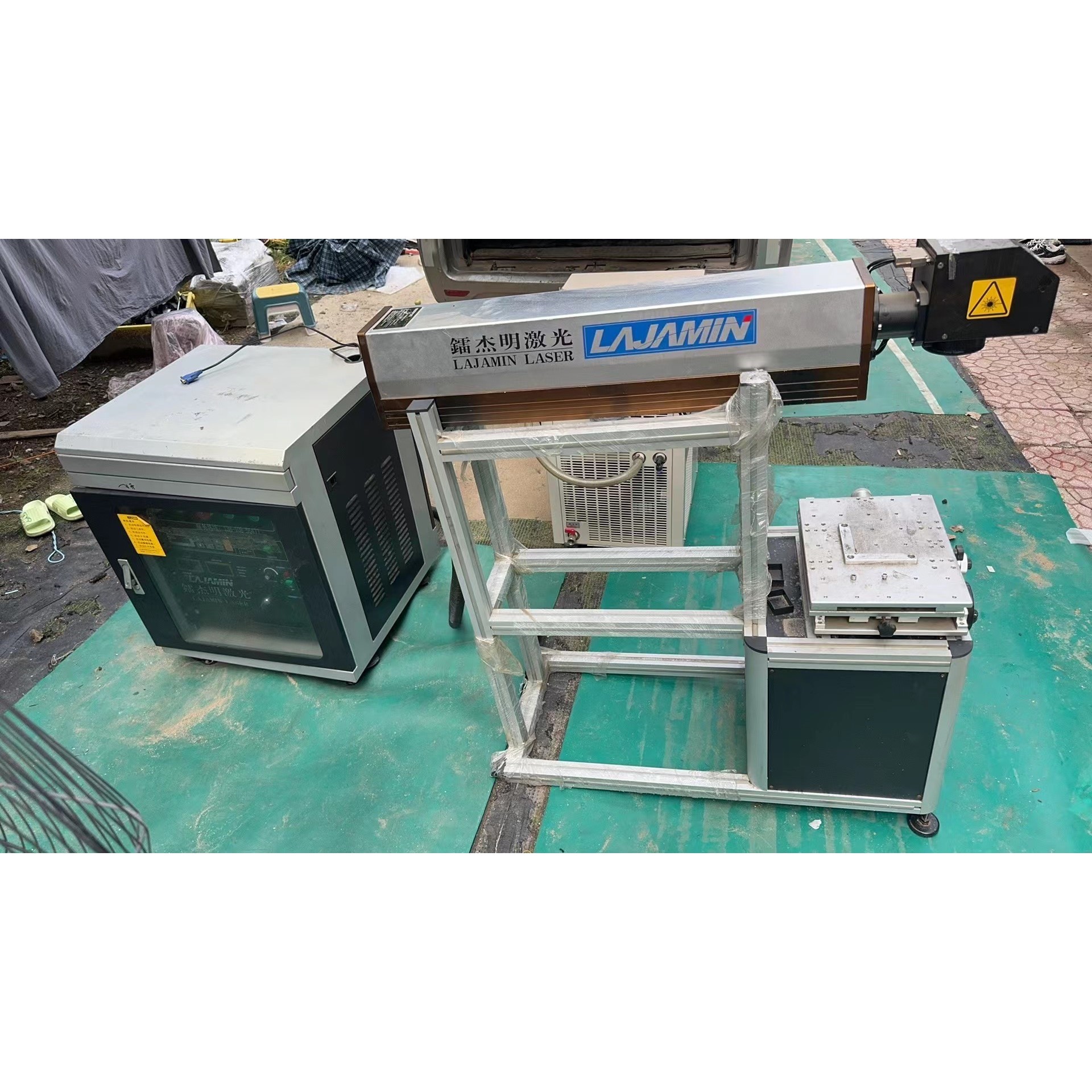 鐳杰明半导体激光打标机,12年的,型号LM-50D-II,功