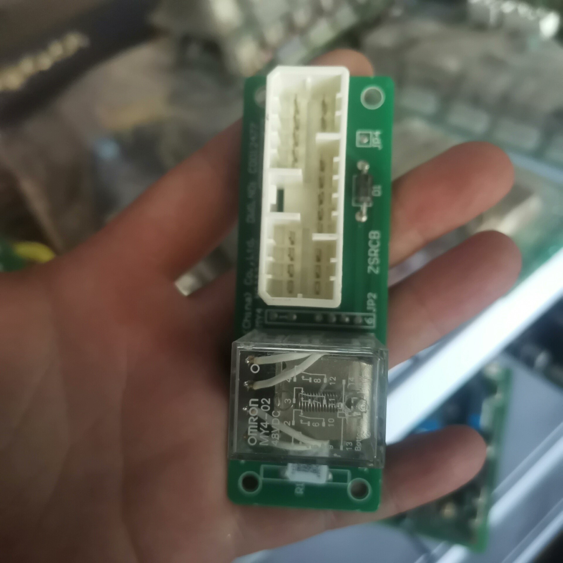 日立继电器板ZSRCB C0012477-A C001247