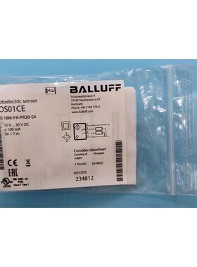 全新原装BALLUFF巴鲁夫BOS01CE传感器BOS 18