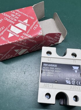 CARLO GAVAZZI佳乐固态继电器RM1A40A50,