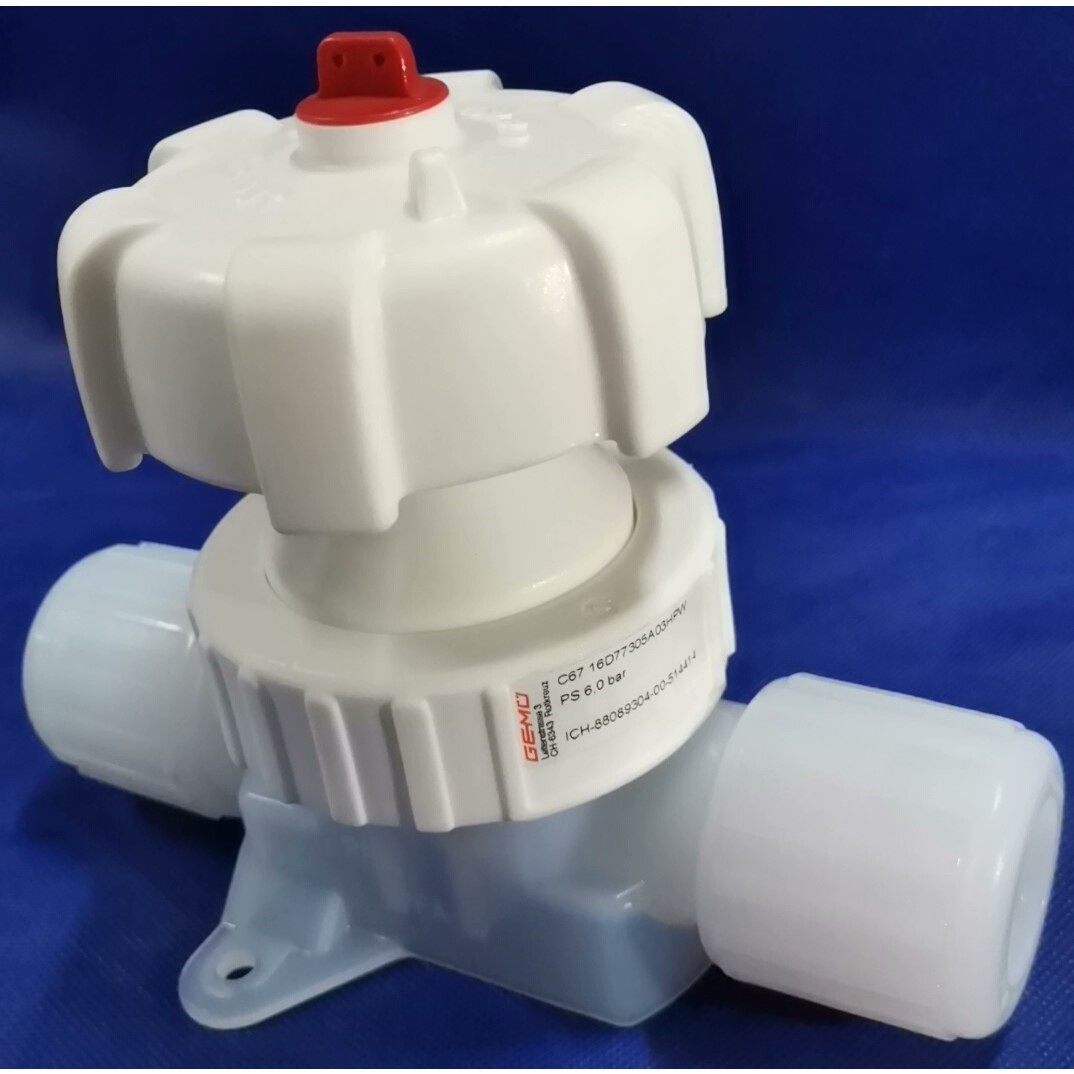 GEMU盖米手动隔膜阀 PFA手动隔膜阀