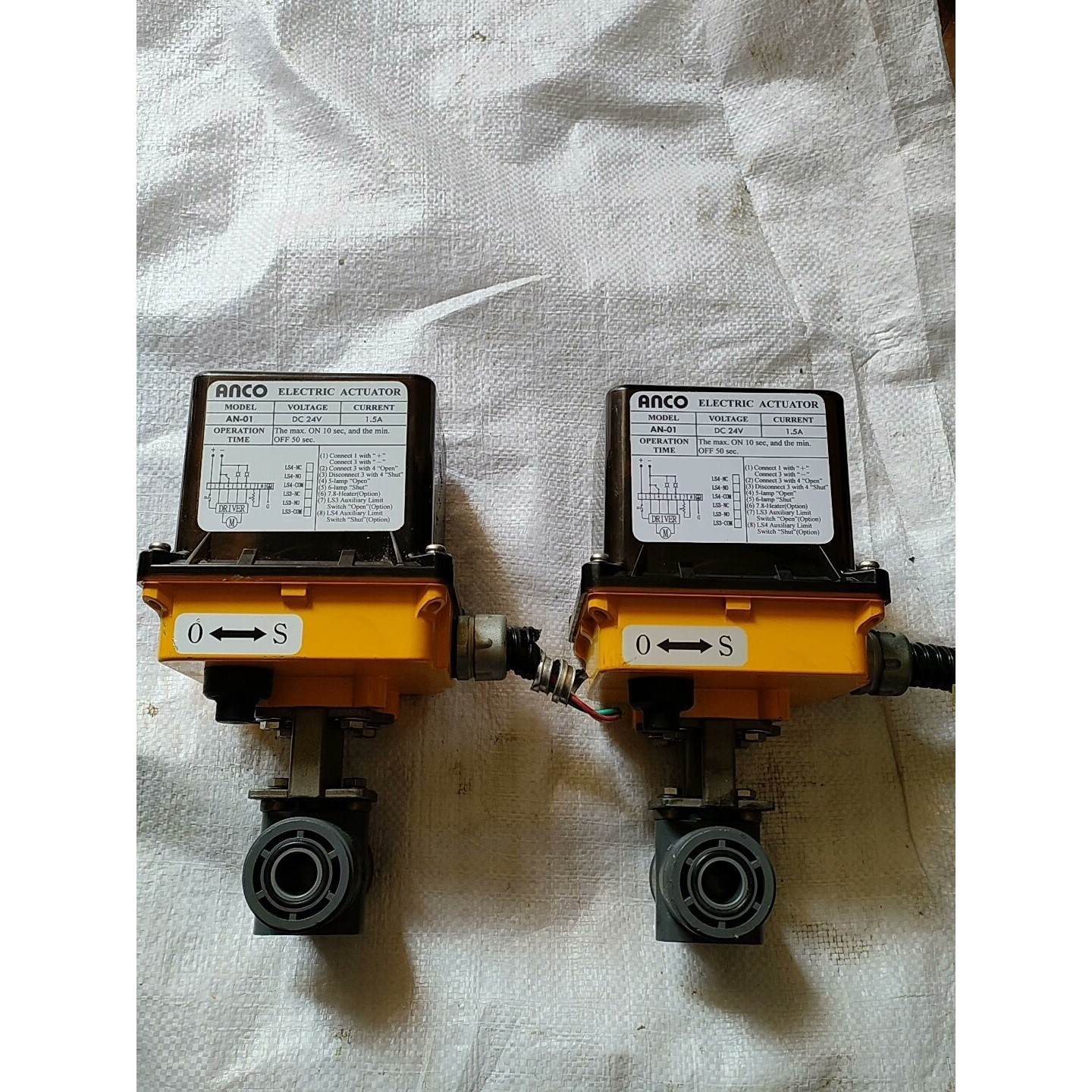 ANCO电动阀门执行器AN-01,还有1台,拆机包好