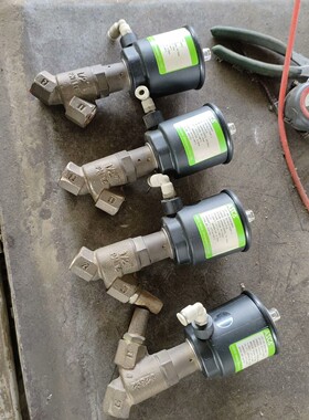 ASCO气动角阀  E290A384VI,全铜气动角阀,NO