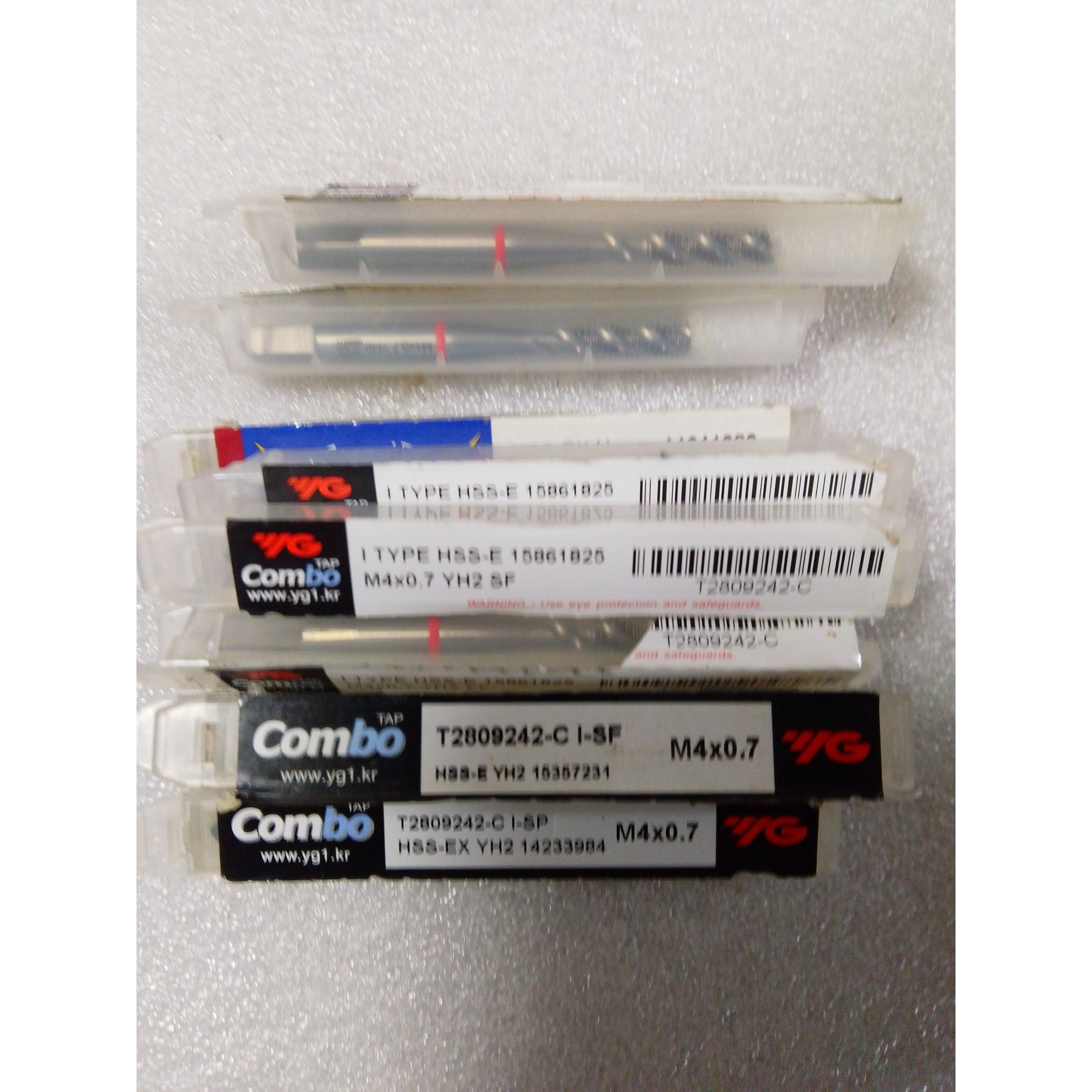 全新韩国YG螺旋丝锥,型号多样,尺寸有M4x0.7、M5x0