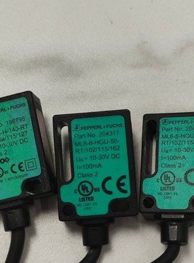 德国倍加福P+F光电传感器198795,204317