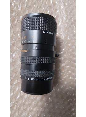 MIKAMI日本制造 11.5-69mm 1:1.4 变焦镜