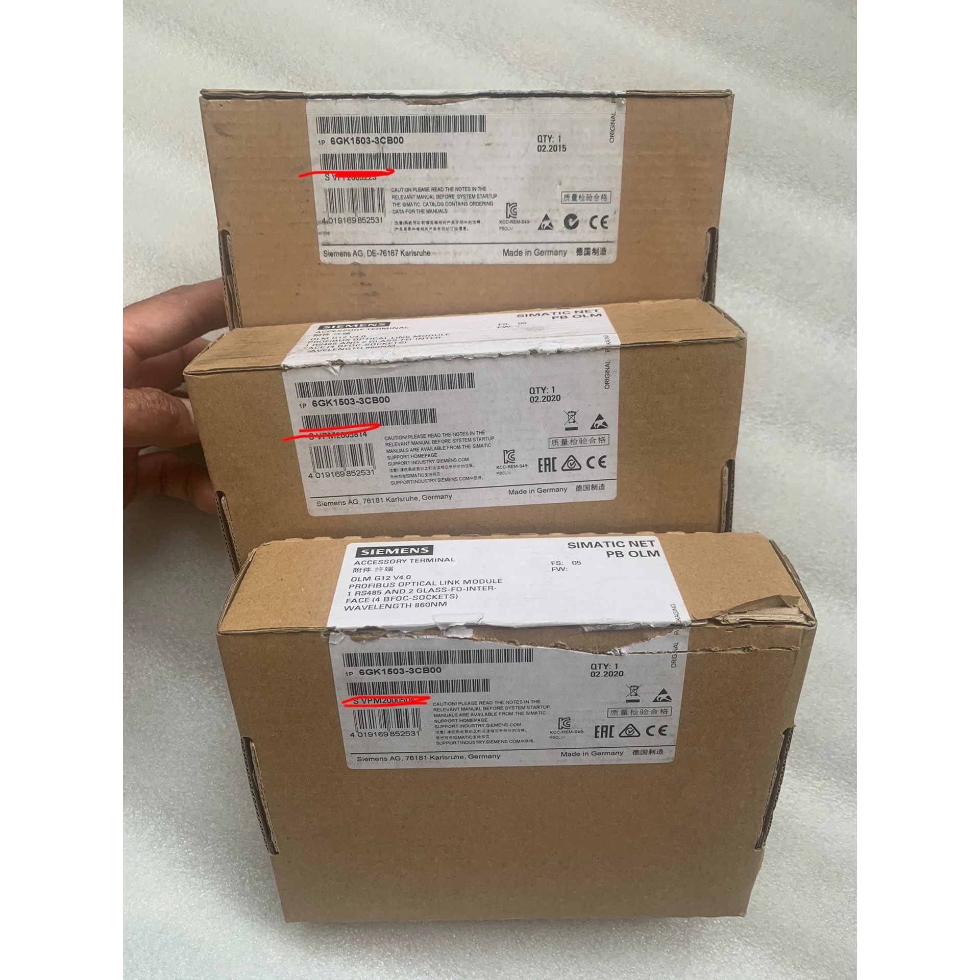 6GK1503-3CB00 原装仅开封  实弹的来 品牌