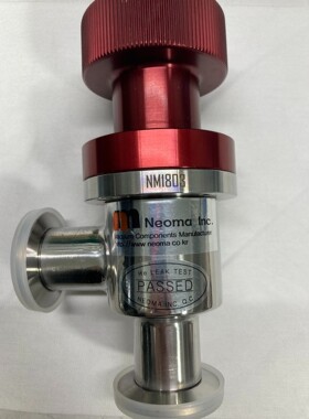 韩国Neoma NM1803 手动高真空角阀 KF25 全新