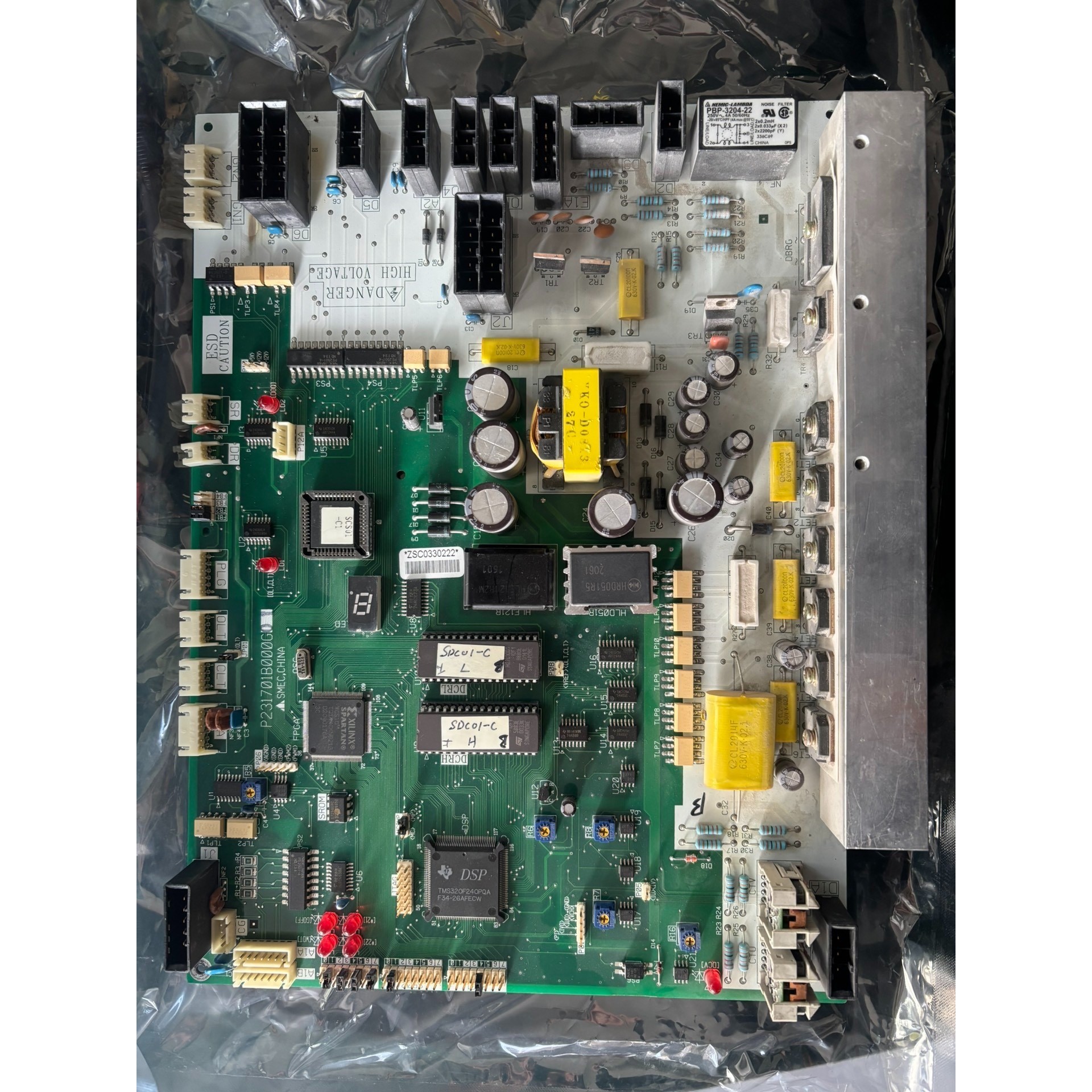 电梯门机板P231701B000G01拆机包好hope门