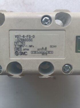 电磁阀VQ7-6-FG-D-3ZRA03SC 工程剩余
