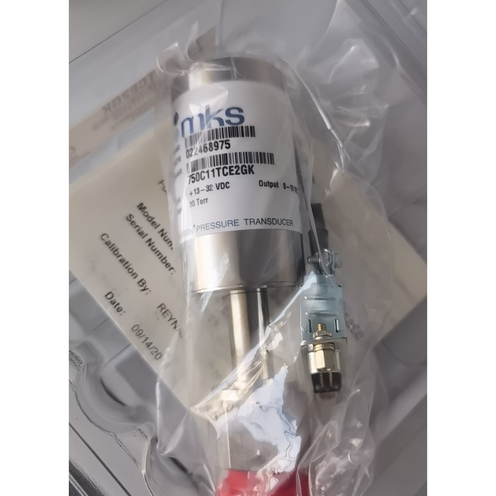 全新MKS 750C11TCE2GK真空压力计,测量范围0-