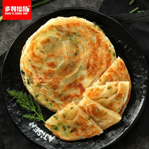 上海风味多利松鼠早餐煎饼葱油饼
