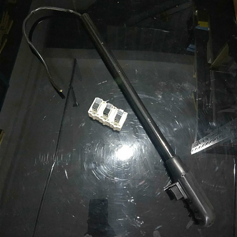 400切割机手柄开关手把电机配件 钢管三相二相通用