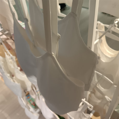 2件装菲常伶俐少女内衣高中生轻薄固定杯背扣防凸文胸3阶段88359