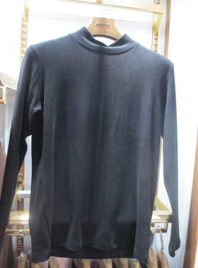 喜姿婷秋冬新款男士中领双面发热纤维厚秋衣单件保暖内衣18922